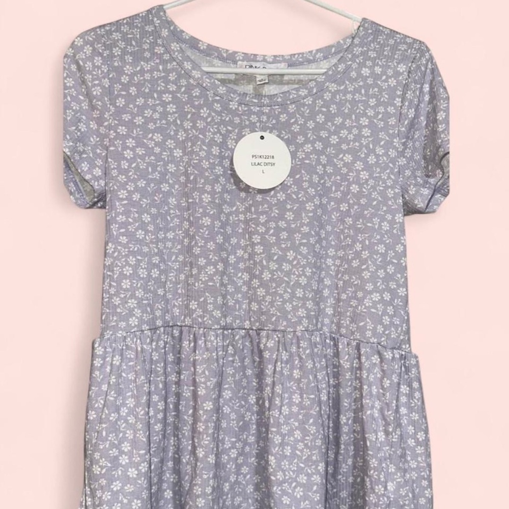 Floral Lilac Blouse